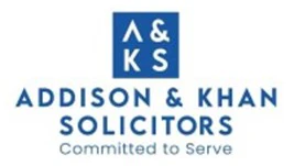 Addison Khan Solicitors logo — Range Shop Fronts client